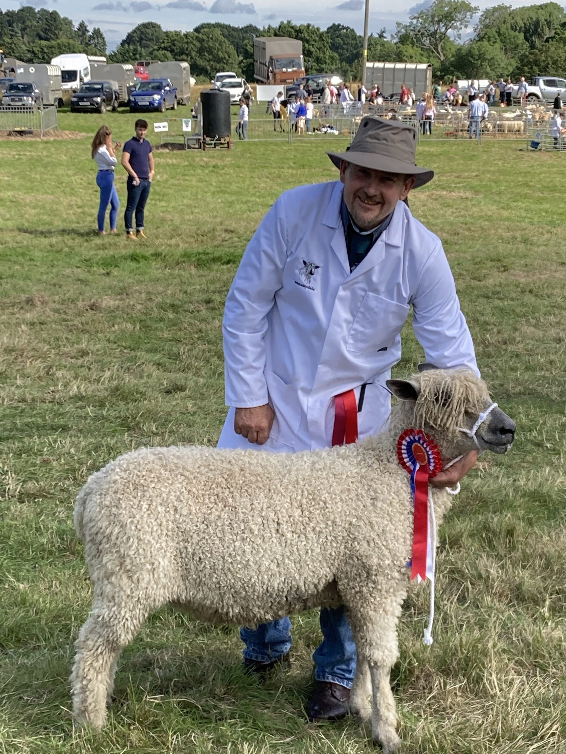 Owestry Show 2022 Wensleydale Sheep Wensleydale Longwool Sheep